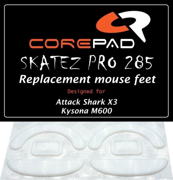 Hyperglides Hypergleits Hypergleids Corepad Skatez PRO Attack Shark X3 Kysona M600